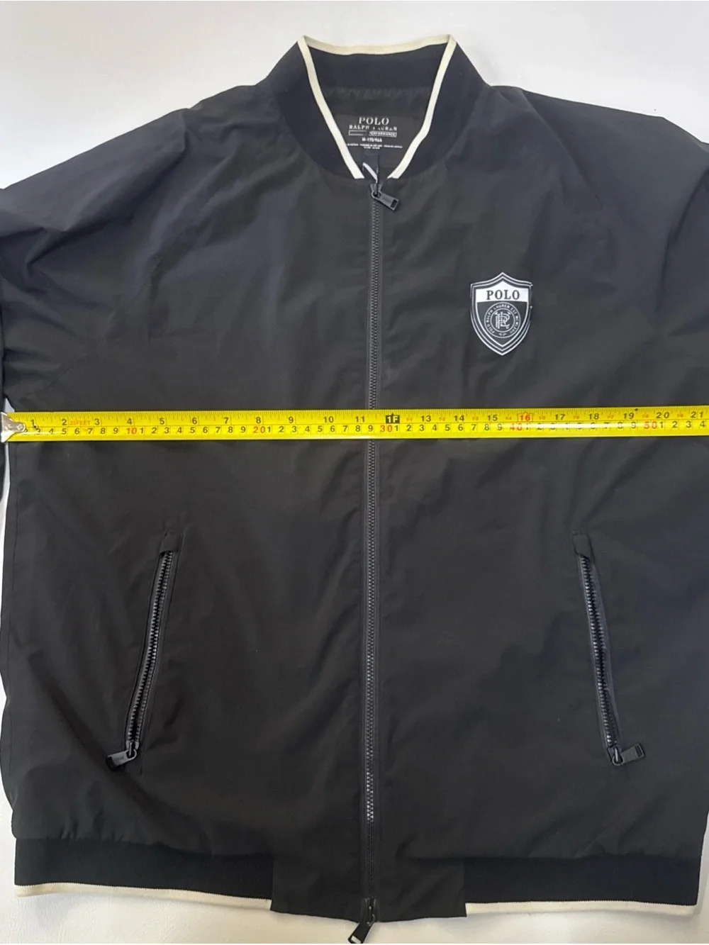 Men's Black Performance Windbreaker P Wing Med